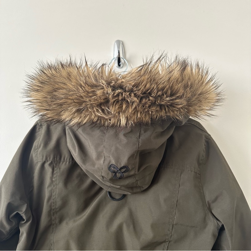 Aritzia-TNA Bancroft Parka In Dark Olive (Size: Medium) - Picture 13 of 15